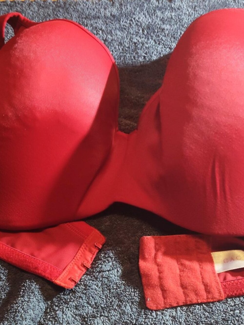 Cacique Red 42D Cacique Red Seamless Full Coverage Underwire Bra SHIPS FREE